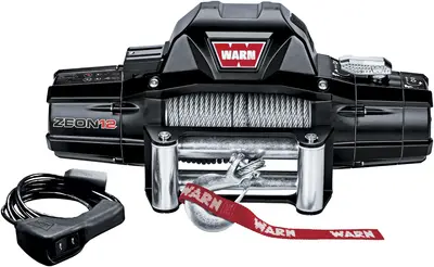 オンプレーンロープバット　RED BLACK柄はご注文殺到により残り1点 Winch / Power - Universal Warn Industries ZEON 12 BK 8155148 | Buy