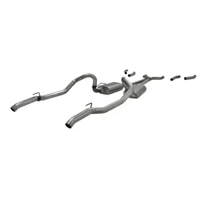 Flowmaster American Thunder Header Back Exhaust System With Super 40 Series Muffler