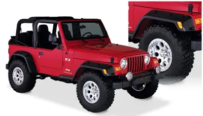 Bushwacker Front & Rear Pocket Style Fender Flares