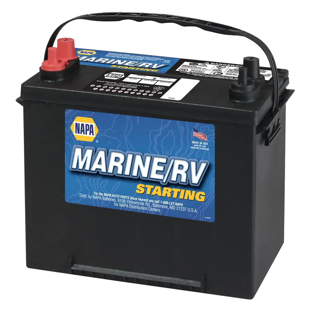NAPA Marine Starting Flooded Battery BCI No. 24 12 Months Free