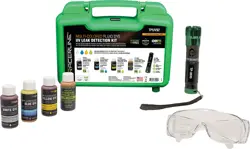 A/C Electronic & UV Lamp Refrigerant Leak Detector Heated Tin