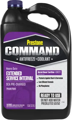 【OOO】 Prestone COMMAND Cooling System Antifreeze Ready To Use 1 gal (US