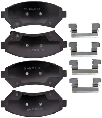 thumbnail image 2 of HENZIKON Front & Rear Ceramic Brake Pads For Buick Chevy Olds | Regal, Impala, Grand Prix, Montana 2 of 6