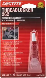 Vibration Proof Fastener J-B Weld 27136 Perma-Lock Red