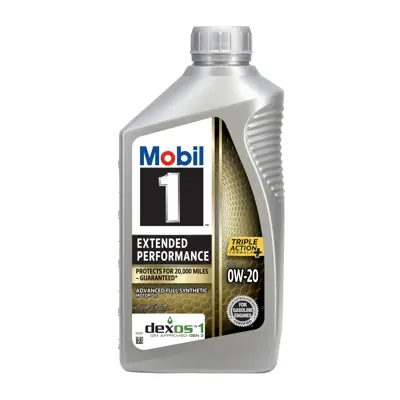 Mobil Extended Performance Motor Oil 0w20 Full Synthetic 1 Qt Us