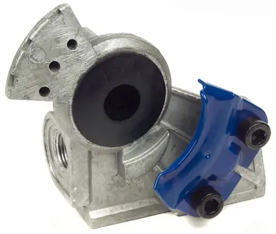 Grote® Air Hose Gladhand 38 Degree w/Blue Bracket GRO 81000138B