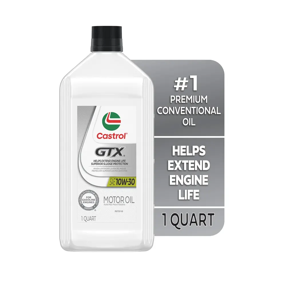 Castrol GTX Motor Oil 10W30 Conventional 1 qt (US) CAS 092 | Buy
