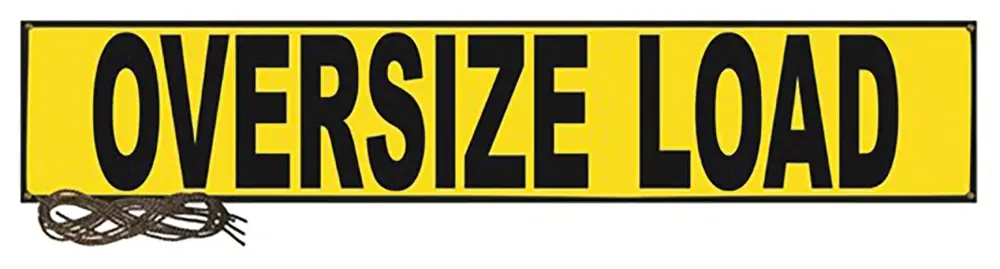 OVERSIZED LOAD BANNER TWD 4989413 | Buy Online - NAPA Auto Parts