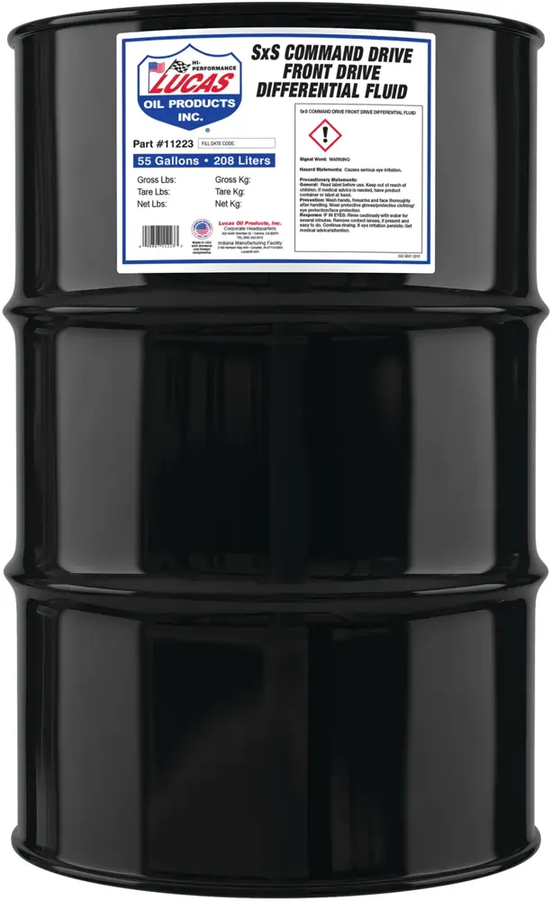 Lucas SxS Command Drive Fluid 55 gal (US) LUC 11223 | Buy Online