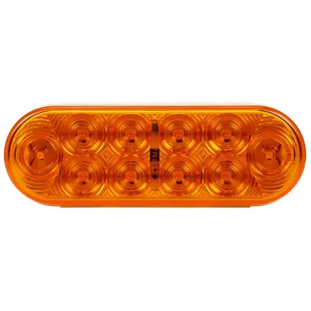 Truck-Lite Signal Stat Front/Park/Turn Lights LED Yellow LIT 6058A