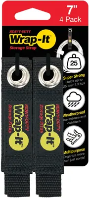 Hd Strap 7in 4Pack