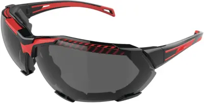 Force Flex Bk& Rd Frame Smk Lens