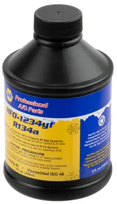NAPA PAG 46 HFO-1234yf Standard Refrigerant Oil - 8 oz TEM 801234