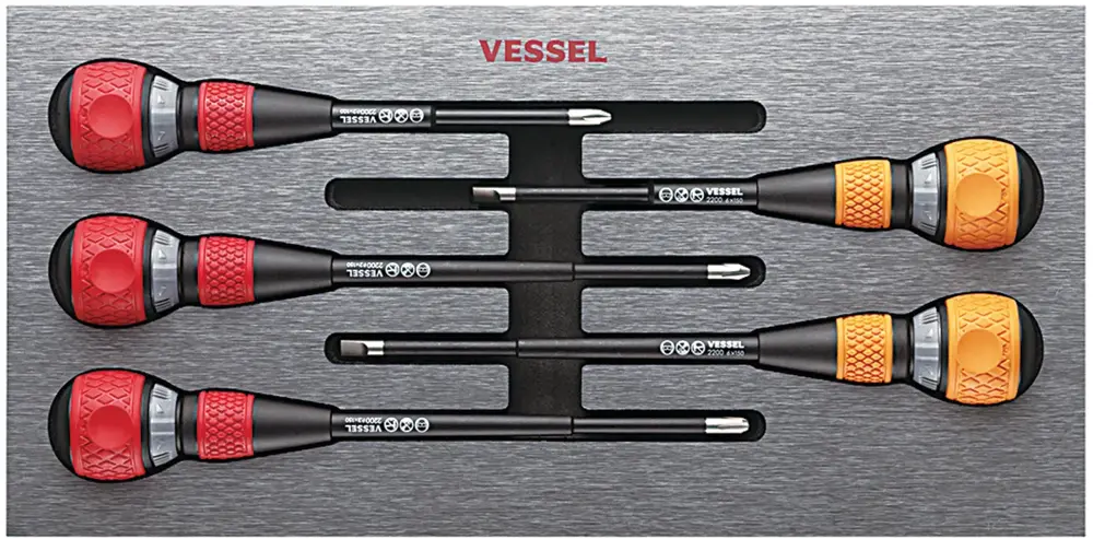 JEU DE TOURNEVIS interchangeables VESSEL Ball Grip 220W-3 EUR 27,53