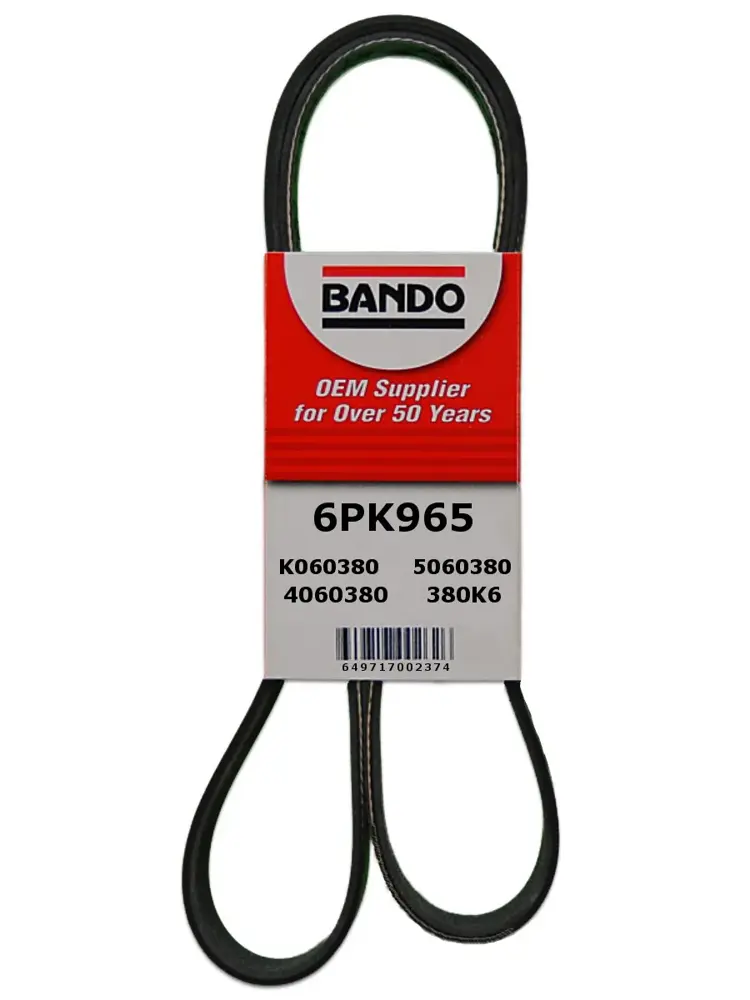 Bando Belt Serpentine BAO 6PK965 | Buy Online - NAPA Auto Parts