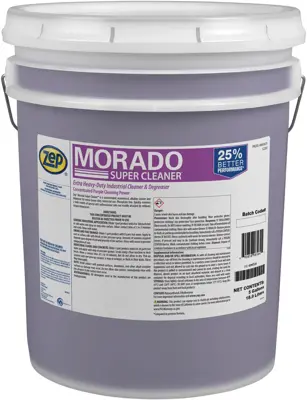 Zep MORADO Super Cleaner Extra Heavy Duty Degreaser 5 gal (US) NCB