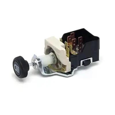 実物SUBFIRE ナイトロン 9P LEDバルブ プッシュスイッチ交換済 実物