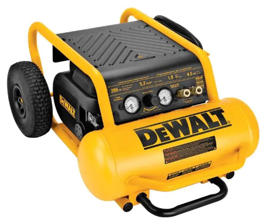 DeWALT 4.5 gal Horizontal 200 PSI Electric Air Compressor DEW