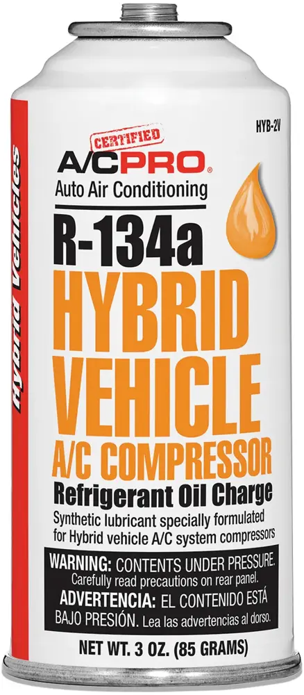 A/C Pro R-134a Hybrid Vehicle Refrigerant Oil Charge - 3 oz NCB