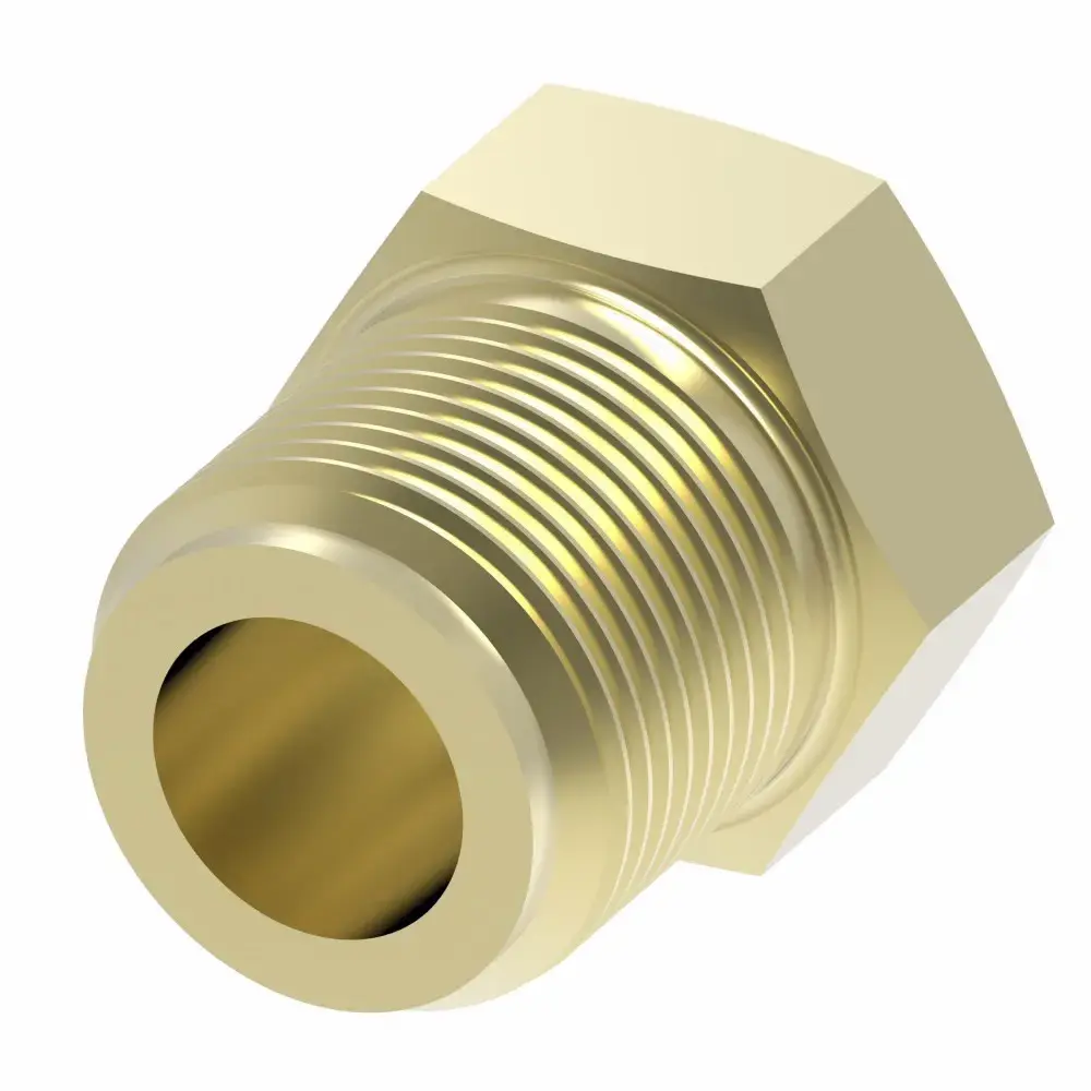 Weatherhead by Danfoss, Inverted Flare Plug, Carbon Steel WH 131X6