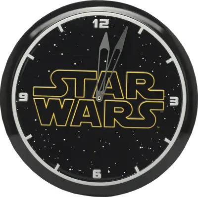 Open Road Brands Vintage Star Wars Analog Clock