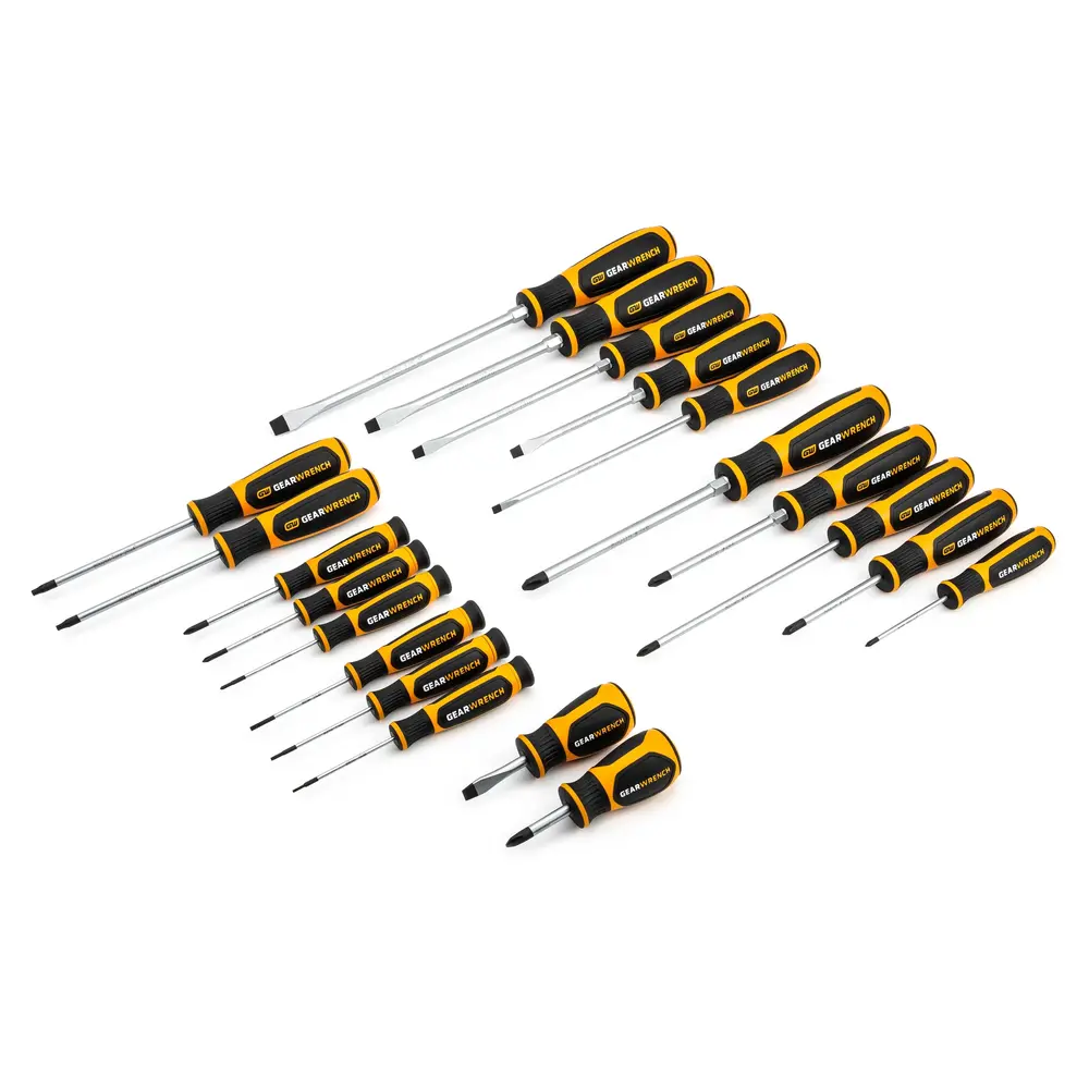 GEARWRENCH 20 Piece Phillips®/Slotted/Torx® Dual Material