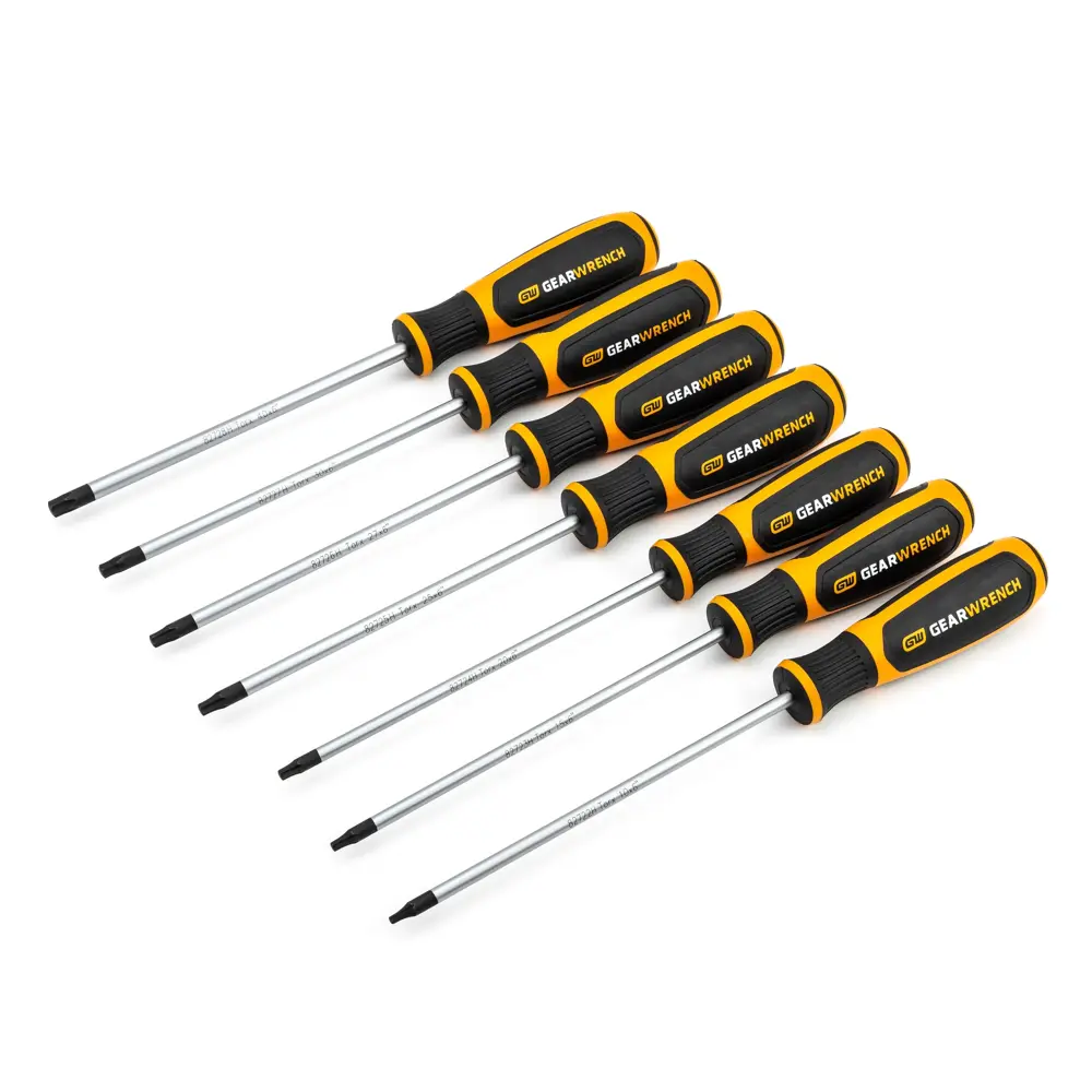 GEARWRENCH 7 Piece Torx® Dual Material Screwdriver Set APX 80071H
