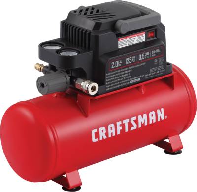 Craftsman 2.5 deals gallon air compressor