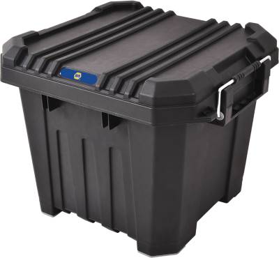 5 New Grey Storage Crate Container 30L 