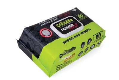 Crocodile Power SCRUB 80 Count Cleaning Cloths NCB 6500080 | Buy