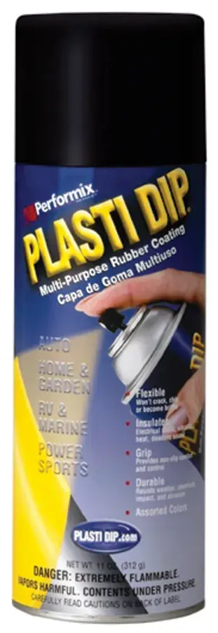 PlastiDip / Plastic Coating Metal Aerosol Can Black BK 7652527