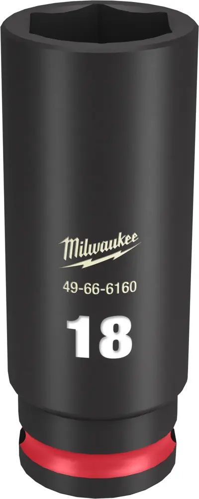 Milwaukee Tool Socket 18 mm 6 Points Phosphate MIL 49666160 | Buy