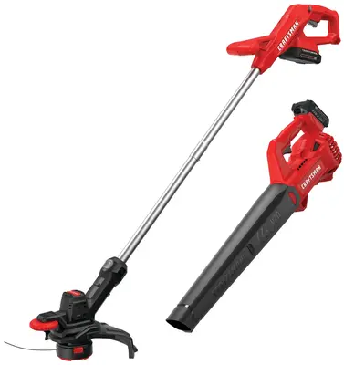Craftsman 2Tool 20Volt Max Brushless Power Tool Combo Kit With Soft Case 2Batteries And Charger Included
