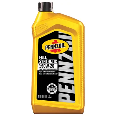 Pennzoil Full Synthetic Motor Oil 0w20 Full Synthetic 1 Qt Us