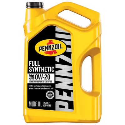 Pennzoil Full Synthetic Motor Oil 0w20 Full Synthetic 5 Qt Us