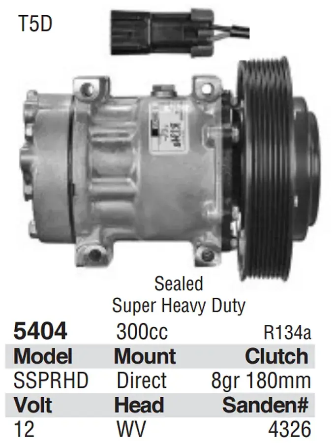 SD7H15 SH COMPRES/MK TWD MEI5404 | Buy Online - NAPA Auto Parts