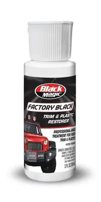 Black Magic Factory Black Trim & Plastic Restorer - 2 oz BC 120164