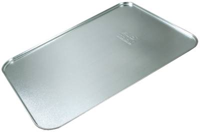 Hopkins 11430 Rectangular Oil Drip Tray, Silver, 25 inch x 36 inch 