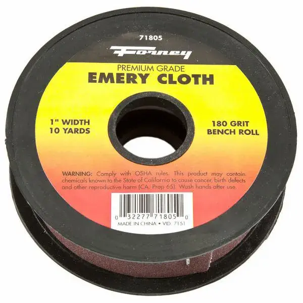 Forney 71805, Emery Cloth Bench Roll, 180 Grit FNY 71805 | Buy