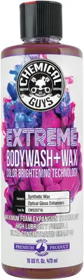 Chemical Guys Extreme Body Wash Plus Wax 16oz Bottle