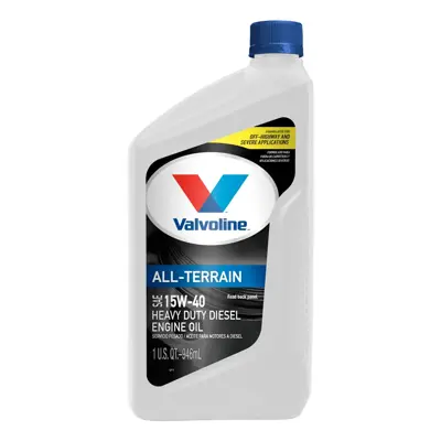 Valvoline Heavy Duty Motor Oil 10w40 Heavy Duty Diesel 1 Qt Us
