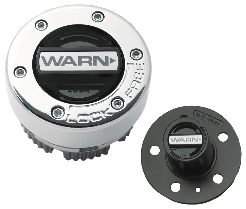 NAPA WARN 4WD 30 Spline Standard Chrome Locking Hubs - Pair BK