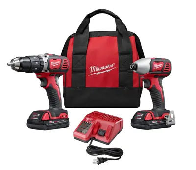 Milwaukee Tool M18 Cordless LithiumIon 2Tool Combo Kit
