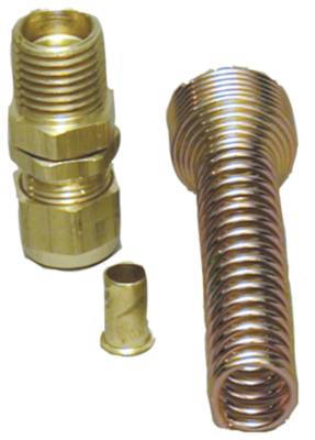 AES Brass Assortment, Hose Barbs and Ferrules - 856, Air Couplers/Fittings:  Auto Body Toolmart