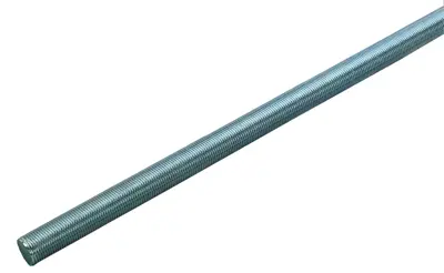 NAPA Fully Threaded Rod, Fine Zinc Plated Steel, 1/4 in - 28 x 36