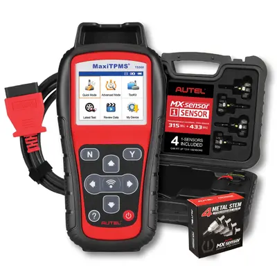 4PCS MX-Sensor Programmable TPMS Sensors – 315MHz & 433MHz, Compatible With Autel TS408 TS508 Scanners