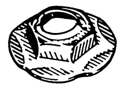 Body Nut Self-Threading Washer Nut BK 6652158 | Buy Online - NAPA