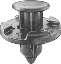Plastic Trim Panel Clip / Fastener Round Button BK 6653273 | Buy