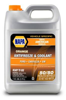 NAPA OE North American Orange Antifreeze + Coolant Ready to Use 1