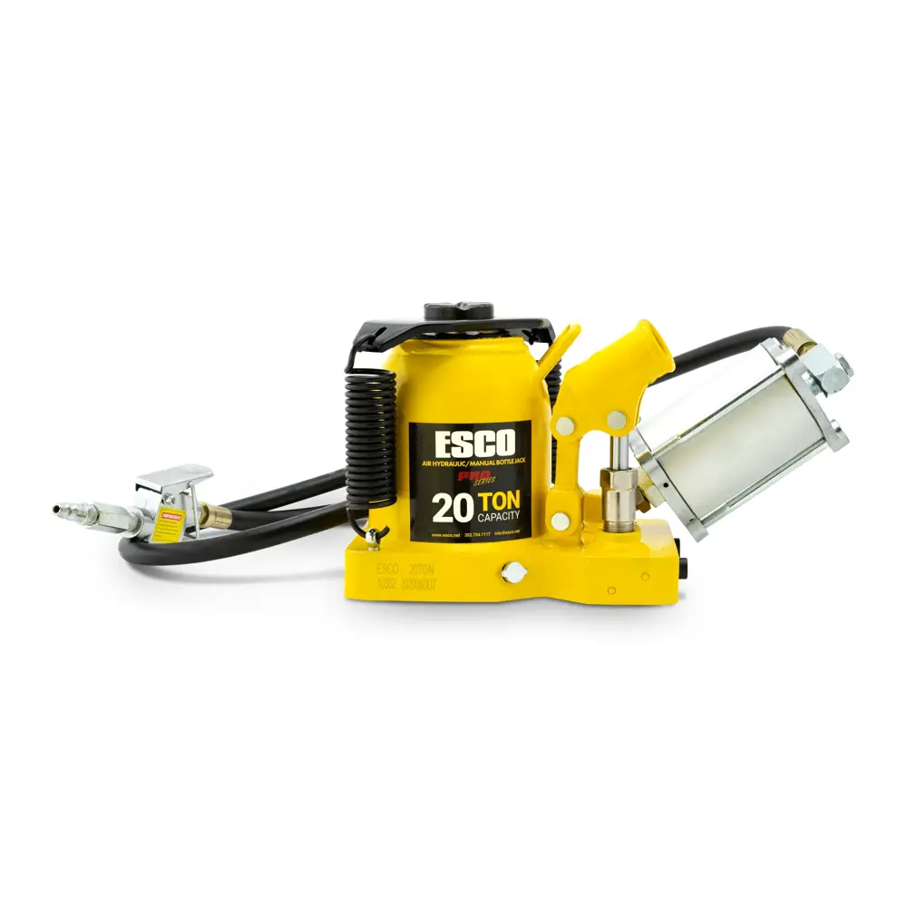 Pro Series 30 Ton Air Hydraulic Bottle Jack ESC 10383 | Buy Online